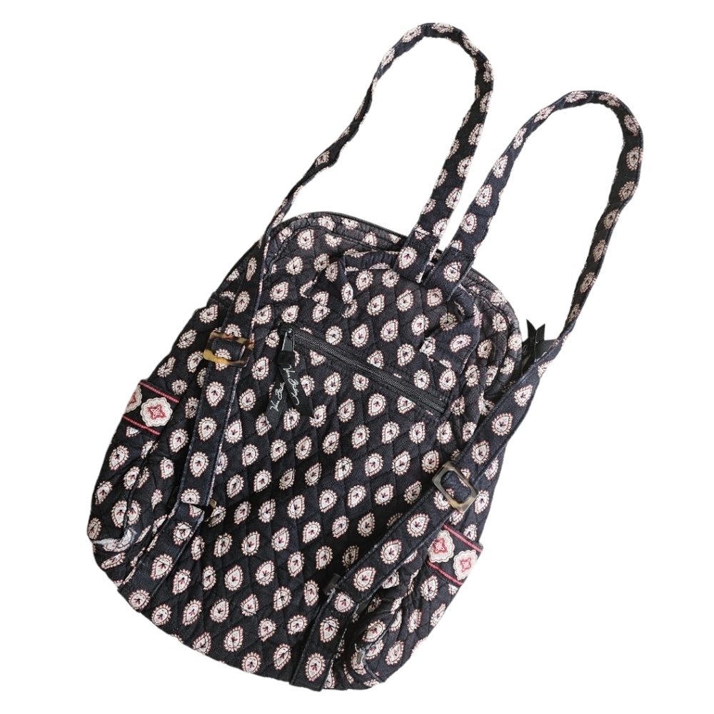 Vera Bradley Quilted Backpack - Picture 4 of 7